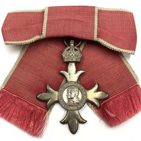 Member Of The Order Of The British Empire Liverpool Medals