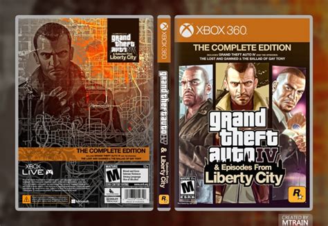 Grand Theft Auto Iv The Complete Edition Xbox 360 Box Art Cover By Mtrain