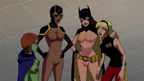 Rule 34 Barbara Gordon Batgirl Batgirl Young Justice Batman Series Breasts Bumblebee Dc