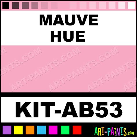 Mauve Master Airbrush Spray Paints Kit Ab53 Mauve Paint Mauve