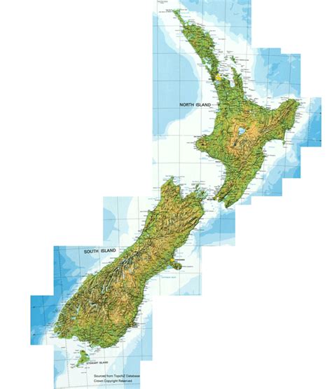 New Zealand Topographic Map Topographic Map Map Topo