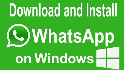 How To Download And Install Whatsapp On Windows 7 Installation