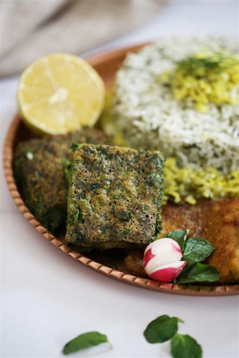 Sabzi Polo Recipe Persian Herb Rice With Fish