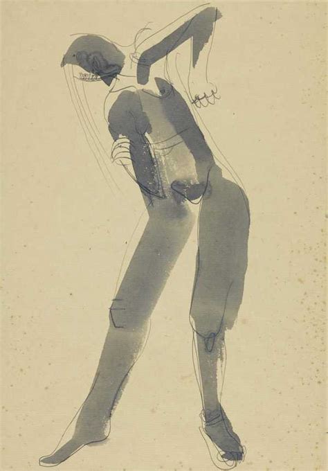 sketch of a female nude‘ felicia browne‘ felicia browne tate archive tate