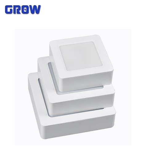 2021 New Erp Ultra Thin Downlight Ceiling Surface Mounted Square Round