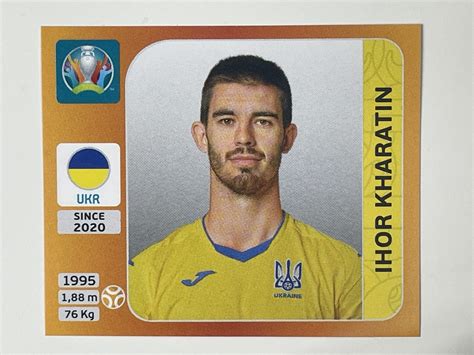 331 Ihor Kharatin Ukraine Euro 2020 Stickers Solve Collectibles