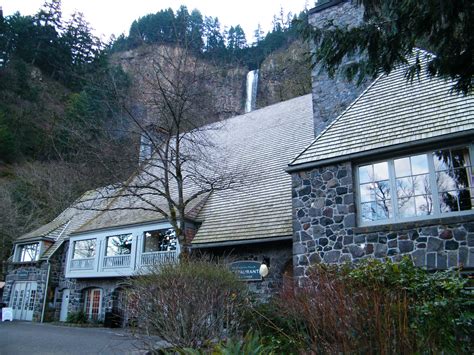Multnomah Falls Lodge~bridal Veil Oregon When We Visited The Falls