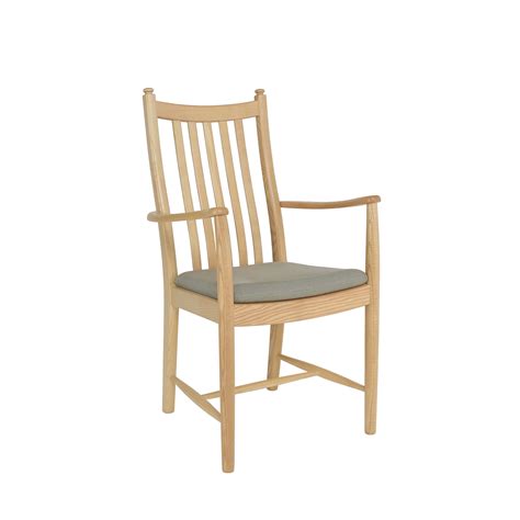 The design exudes elegance with its clean lines and soft curved edges, the ideal addition to your dining table. Ercol Windsor Penn Classic Dining Armchair - Dining Chairs ...