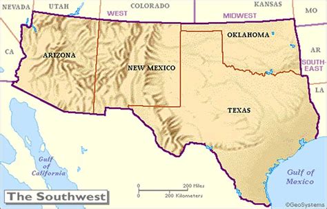 Southwestern united states facts for kids. About the Southwest Region