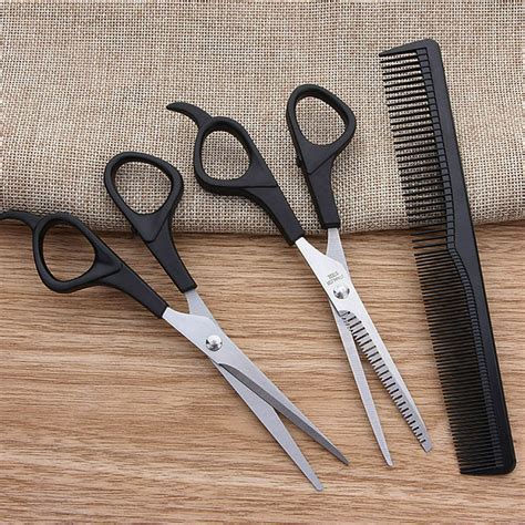 3 Pcs Hair Scissors Cutting Shears Salon Barber Hair Cutting Thinning