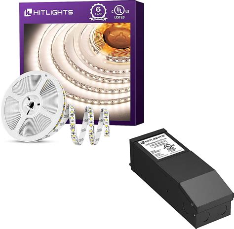 Hitlights Led Strip Lights Ul Listed 246ft 4000k Neutral White Tape