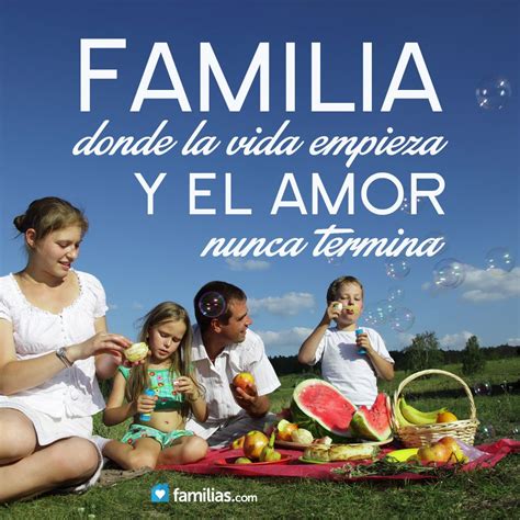 Familia Es Donde La Vida Empieza Y El Amor Nunca Termina Imágenes De