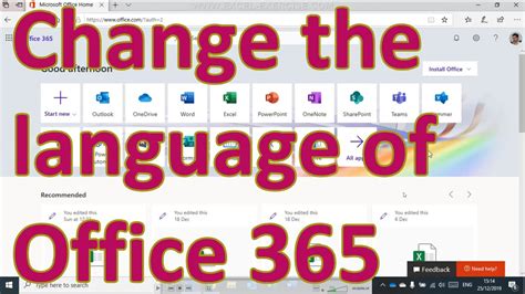 How To Change Language In Office 365 Peatix