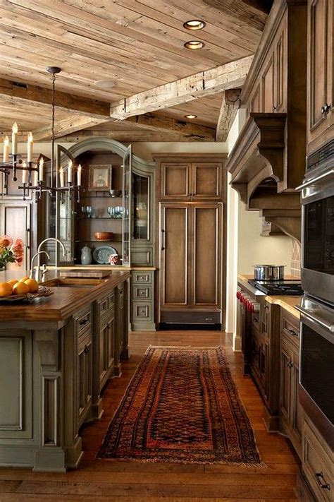 27 Rustic Kitchen Designs Décor Outline