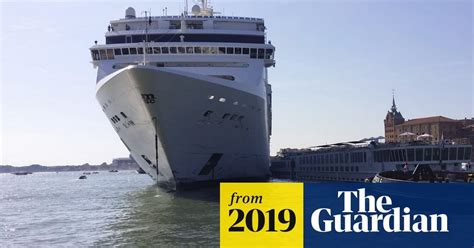 Cruise Ship Crashes Into Venice Docks Due To Mechanical Problems