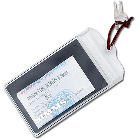 Simms Waterproof License Holder At The Fly Shop