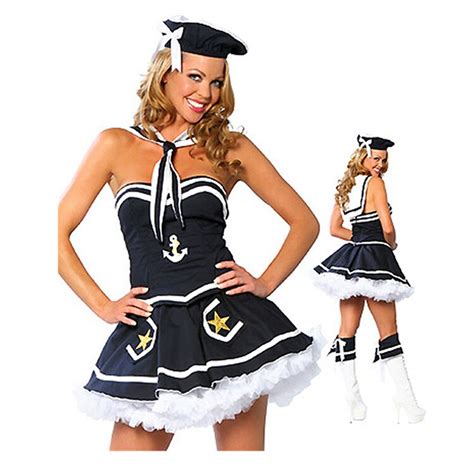 Sexy Lingerie Halloween Costumes Sailor Uniform Game Role Play Costume In Sexy Costumes From