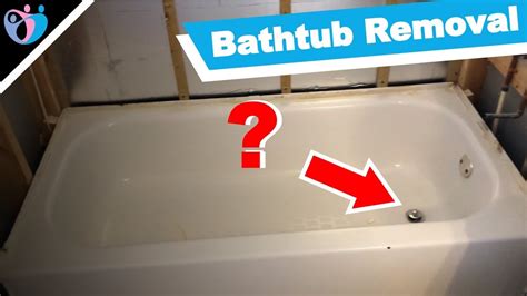 How To Remove A Bathtub And Drain A Quick Diy Tub Removal Guide Youtube