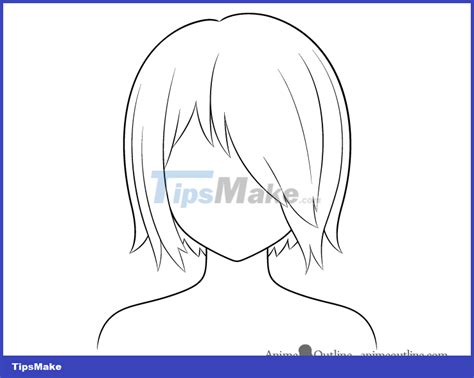 How To Draw Anime Hair Covering One Eye