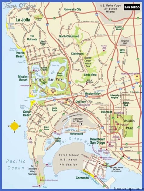 San Diego Metro Map