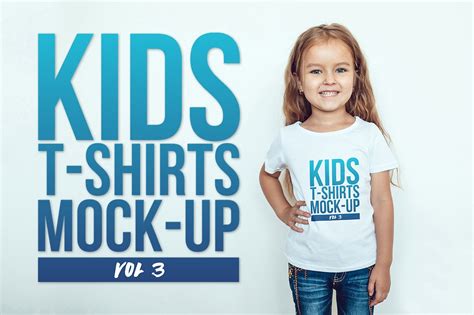 Kids T Shirt Mock Up Vol 3 Product Mockups Creative Market