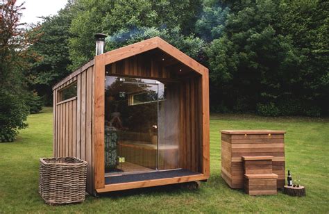 Arbor Range Of Luxury Outdoor Saunas — Heartwood Saunas Modern Design