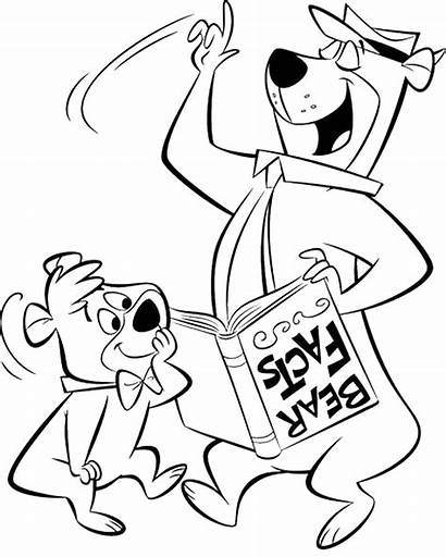 Bear Yogi Coloring Pages Printable Colouring Pudsey