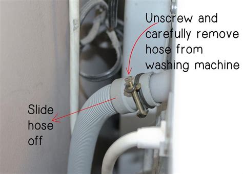 How To Clean Out Washing Machine Drain Hose Washing Machine Drain