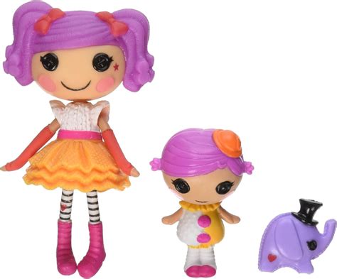 Mini Lalaloopsy Littles Sisters Dolls Squirt Lil Top And Peanut Big Top