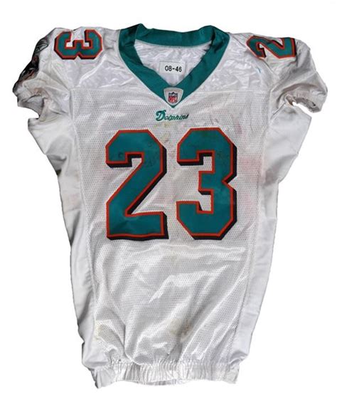 2008 Ronnie Brown Game Used Miami Dolphins Jersey
