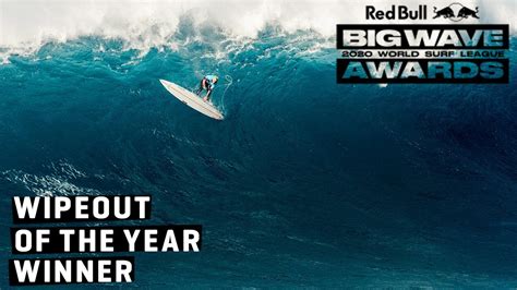 Wipeout Of The Year Winner Keala Kennelly Red Bull Big Wave Awards Youtube