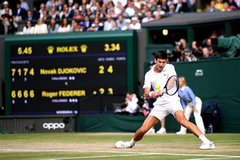Atptour.com breaks down how the 2019 wimbledon singles final was won. Novak Djokovic Wimbledon 2019 : Wimbledon 2019 Novak ...