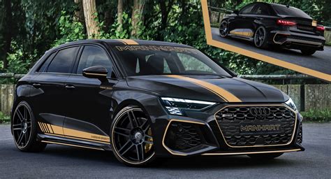 Manhart Previews Tuned Audi RS3 Sportback And Sedan With 493 HP Carscoops