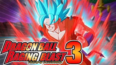 Video game / dragon ball: Dragon Ball Z Raging Blast 3 Project - YouTube