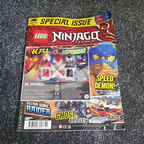 New Lego Special Edition Ninjago Magazine Exculsivie Kai Nindroid