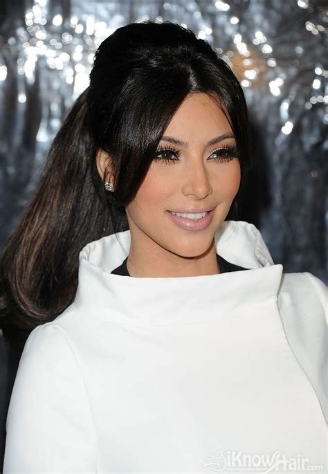 Kim kardashian's hairstyles are on a constant roller coaster ride of style. New Trendy Ponytail Hairstyles | Kim kardashian makeup ...