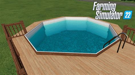 Your Own Swimming Pool Farming Simulator 2022 Fs 22 Ls 22 Placeable