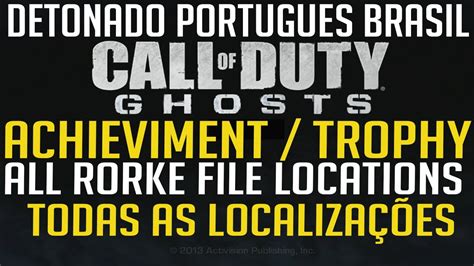 Call Of Duty Ghosts All Rorke File Locations Audiophile Achieviment