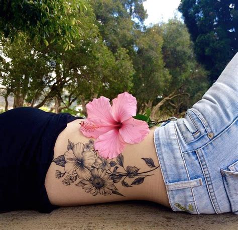 Floral Rib Cage Piece Tattoos For Women Flowers Flower Side Tattoos Women Tattoos For Women