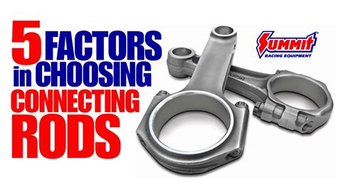 How To Choose The Right Connecting Rods Youtube