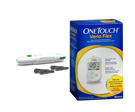 Onetouch ultra2 blood glucose meter product features: OneTouch Verio Flex Glucose Meter Kit For Diabetic Petient