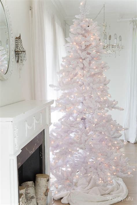 Secrets And Tips For Decorating White Christmas Trees Shabbyfufu