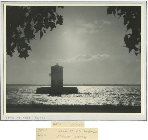Maryland Fort Howard Lighthouse Vintage Art Photo By Ulmont Etsy