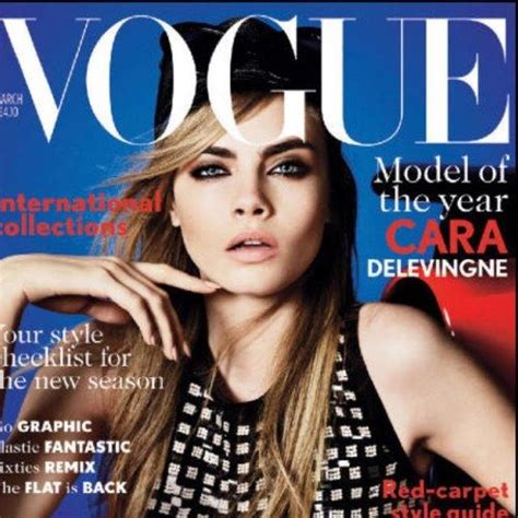 Cara Delevingne Cara Delevingne Vogue British Vogue Covers