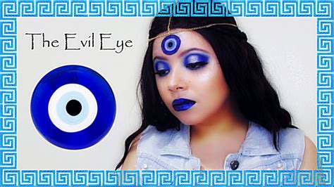 The Evil Eye Halloween Makeup Tutorial Youtube