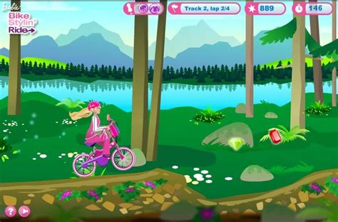 Barbie Bike Stylin Ride Online Hra Zdarma Webgamescz