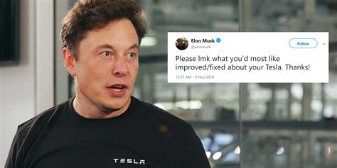 Elon musk @elonmusk 7 янв в 18:32. Elon Musk Asked How To Improve Tesla. Most People Just Had ...