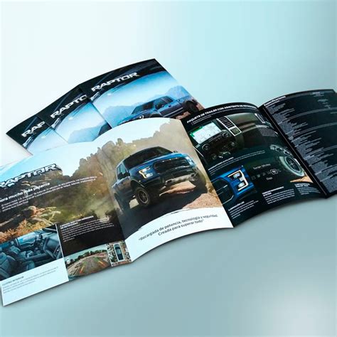 Brochure Ford Raptor Diseño De Brochures Y Fichas De Productos Ford