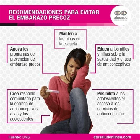 Imagenes De Prevencion De Embarazos Infografía Prevención Del