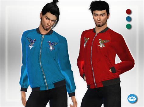 Bomber Jacket By Puresim At Tsr Sims 4 Updates